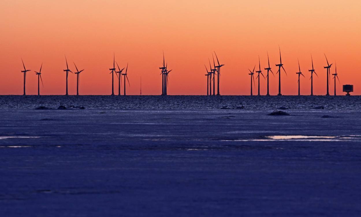 Windpark in zee