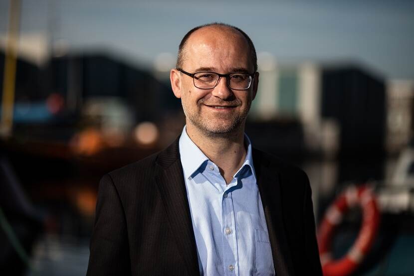 Foto Mark van Koningsveld, nieuwe boegbeeld Water & Maritiem